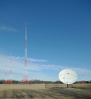 WMAL radio towers