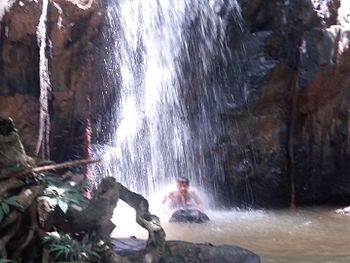 Salah satu air terjun yang terdapat di kawasan Babang