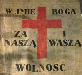 Chorągiew Za wolność naszą i waszą 1831