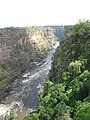 Zambezi river after Victoria falls