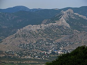 Хребет Таракташ с горы Перчем