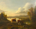 Squam Lake, New Hampshire, by J.A. Codman, 1848