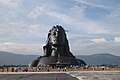 Adiyogi Shiva statue, recognized by the Guinness World Records as the "Largest Bust Sculpture” in the world;[1][2] the statue is for inspiring and promoting yoga, and is named Adiyogi, which means "the first yogi", because Shiva is known as the originator of yoga.