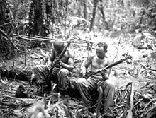 Two U.S. soldiers with M1 Garand rifles African-americans-wwii-015.jpg