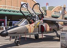 Alpha jet 2014 Morocco Alpha jet H - Cloud seeding - Royal Moroccan Air Force.jpg