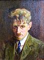 zelfportret door Mathias Alten geboren op 13 februari 1871