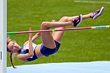 Anna Iljuštšenko geteilter Rang acht mit 1,89 m