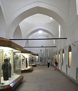 L'armeria del museo all'interno della vecchia Tesoreria