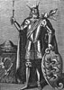 Engraving of Brian Boru, Emperor of the Irish