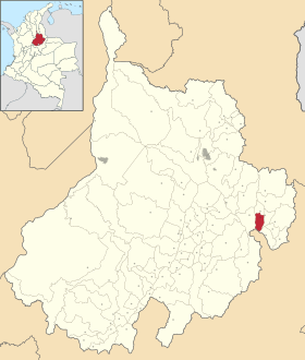 Localisation de San José de Miranda