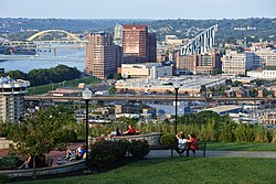 Downtown Covington skyline