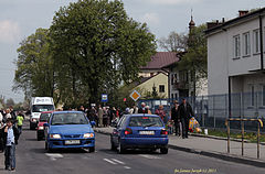 Droga wojewódzka nr 865 w Bełżcu.