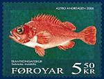 Фарерская марка 541 Deepwater Redfish.jpg