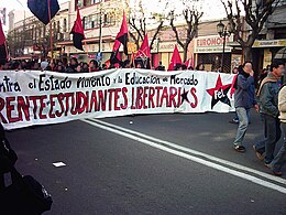 Chilean anarchists Fel chile en valparaiso 2005.JPG