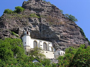 De Felsenkirche in Idar-Oberstein