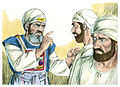 Eli menegur kedua putranya, Hofni dan Pinehas, tapi mereka tidak mau mendengarkan (ayat 23-25)