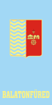 Balatonfüred zászlaja