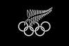 Флаг Олимпийского комитета Новой Зеландии (1979-1994) .svg