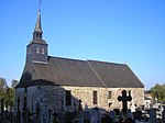 Vue méridionale de l'église Saint-Martin.