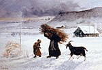 『村の貧しい女』(1866)