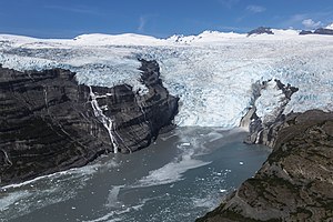 Guyot-Gletscher im Jahr 2015