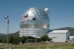 A Hobby-Eberly távcső kupolája