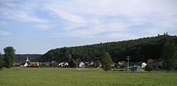 Panorama of Hohenburg from the direction of Kastl