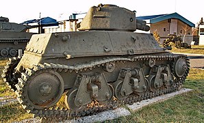 Char léger de l'armée française modèle 1935 Hotchkiss H, modifié 1939.