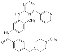 Imatinib mesilate chemical structure