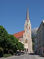 Innsbruck, die Stadt Pfarrkirche Sankt Nikolaus