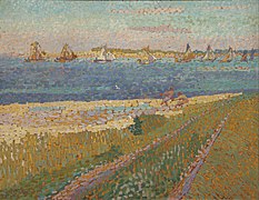 Jan Toorop, L'Escaut près de Veere (1907)