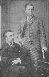 Joseph Chamberlain and Austen Chamberlain, 1892