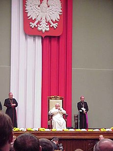 Pápež Ján Pavol II. na návšteve Poľska v 1999