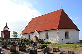 De kerk van Kökar
