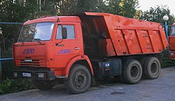 KamAZ-65115 in Nordwestrussland (2013)