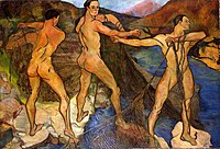 Il lancio della rete, 1914