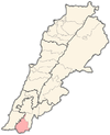 Lebanon districts Bent Jbail.png