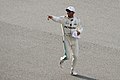 Lewis Hamilton celebrate pole position, Malaysia GP 2017