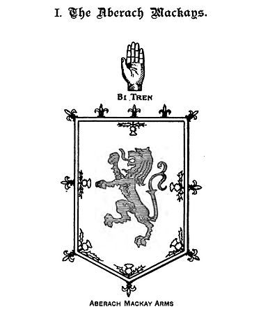 The Mackay of Aberach coat of arms Mackay of Aberach Arms.jpg