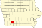 Miniatuur voor Adams County (Iowa)