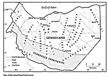 Map of the British Somaliland Protectorate. Map of Somaliland Protectorate.jpg