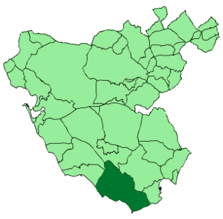 Lega občine v provinci Cádiz