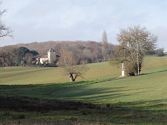 Sanctuaire Notre-Dame de Bauclair situé dans la partie ouest de la commune.