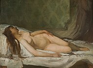 エドゥアルド・ロサレス 『眠る女』(1865/1870)