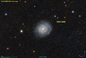 Спиралната галаксија NGC 5309
