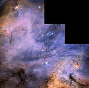 Ang nebulang N 180B (Kuha ng teleskopyong Hubble)