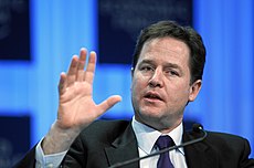 Nick Clegg, outgoing Liberal Democrats leader. Image: World Economic Forum.