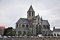 De Onze-Lieve-Vrouwekerk (Oudenaarde) vanaf het noordwesten