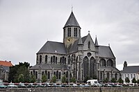 De kerk vanaf het noordwesten