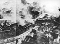 Warsawa sawisé dibom déning Angkatan Udara Nazi Luftwaffe ing taun 1939 (Perang Donya II)